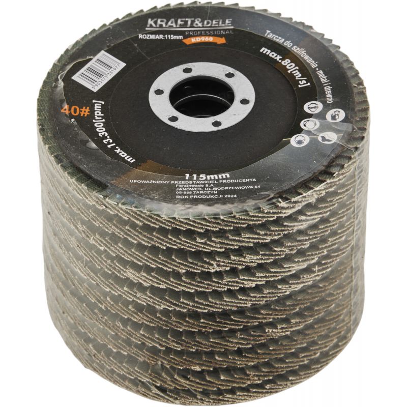 Tarcza listkowa 115mm P40 KD960