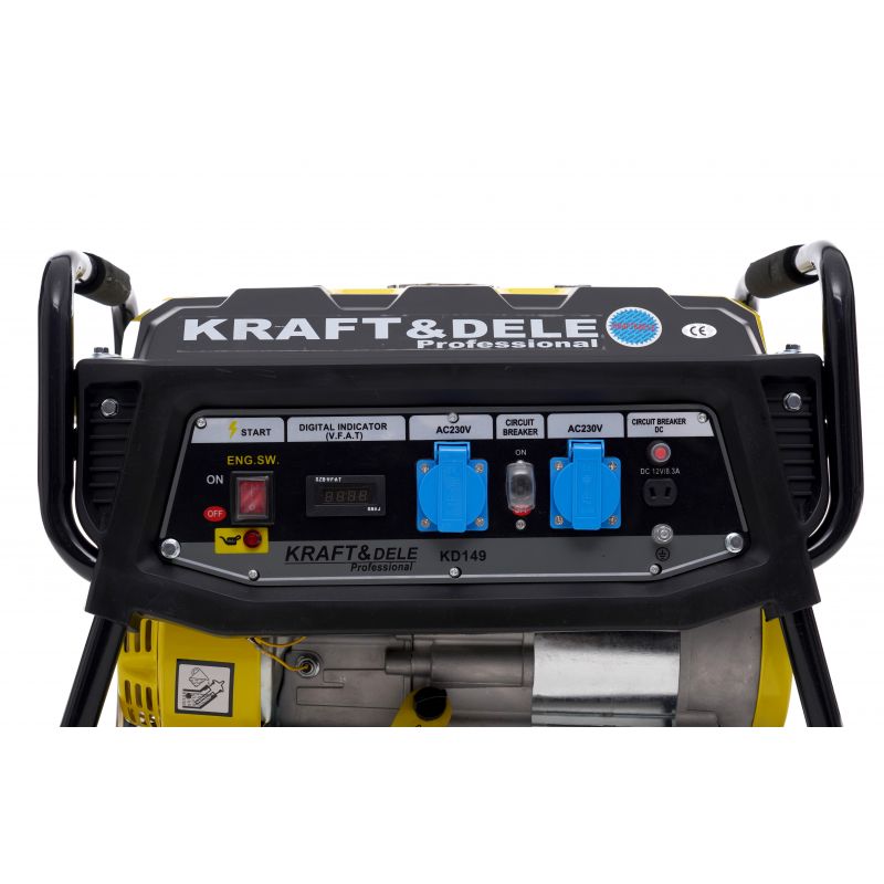 Generátorová súprava 3500W LCD voltmeter 12/230V KD149