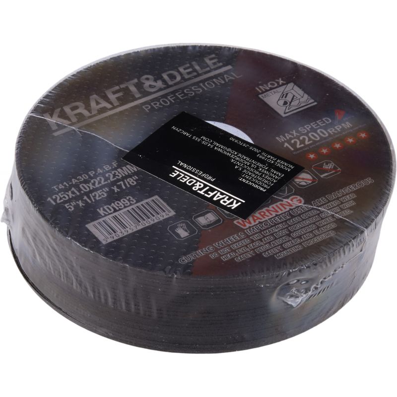 Tarcza do cięcia metalu 125x1.0x22,23 mm KD1993