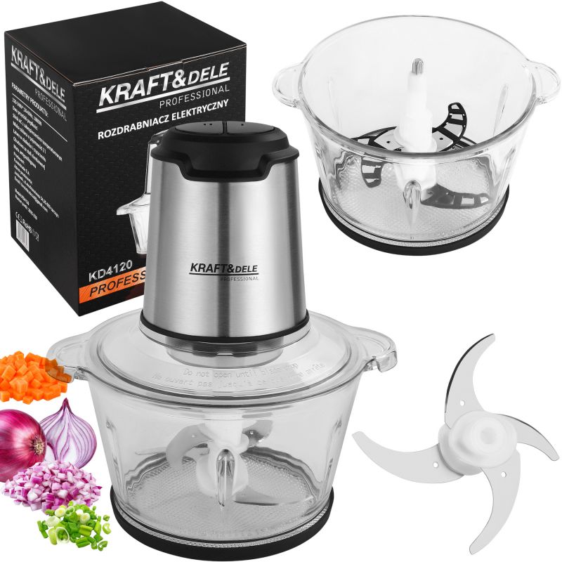 Elektrický drvič mäsa a zeleniny 2L KD4120