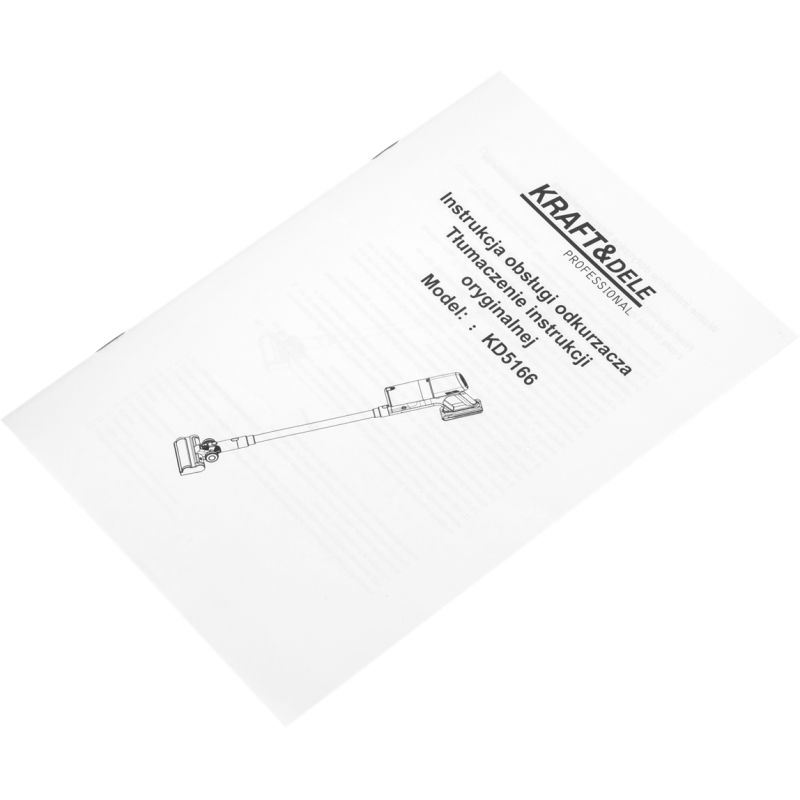 Vzpriamený vysávač 25,2 V 2500 mAh KD5166