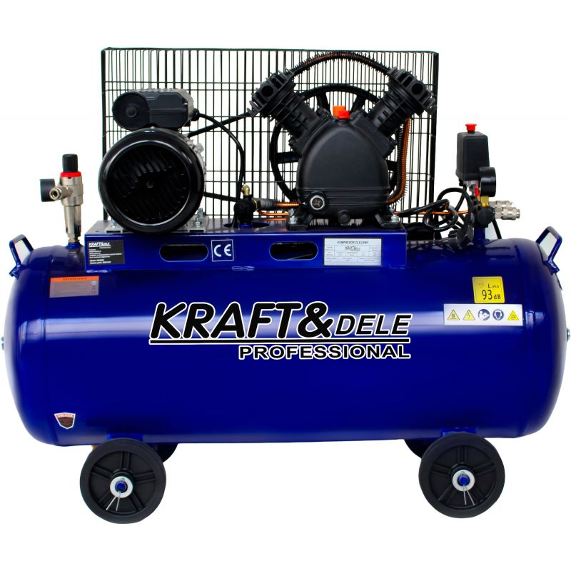 Kompresor olejowy 100L 2800W niebieski KD4058