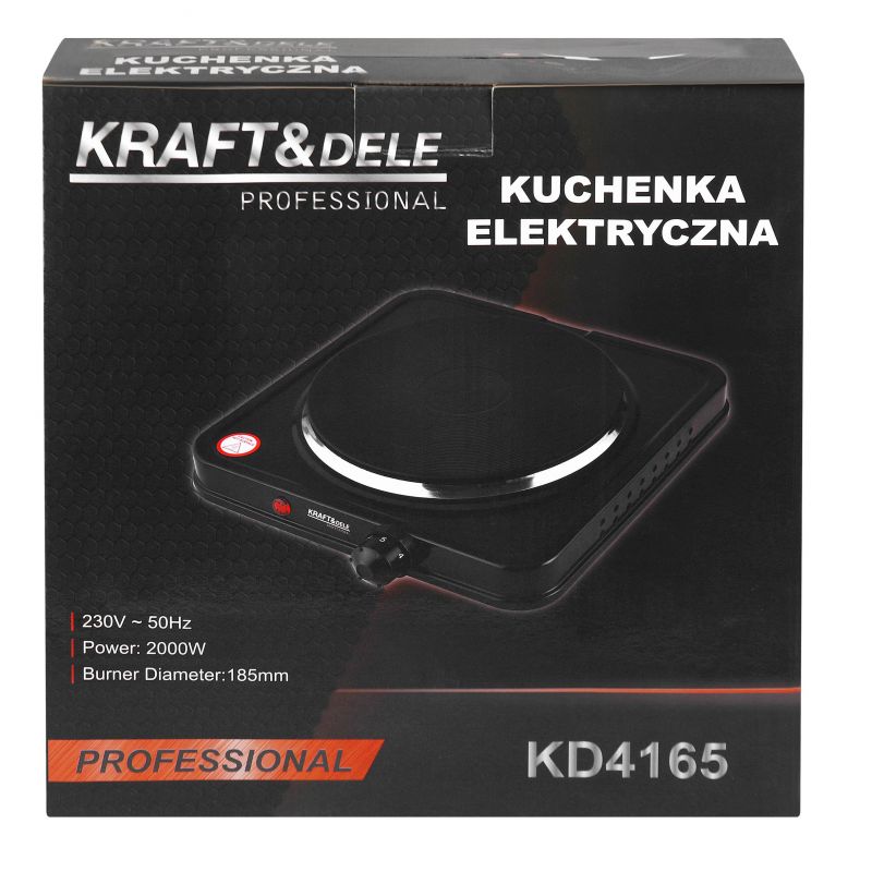 Elektrický sporák 2000W 185mm KD4165