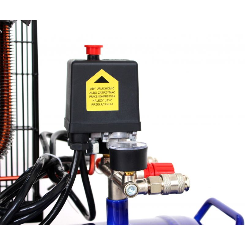 Kompresor olejowy 100L 2 TŁOKI 230V KD4054