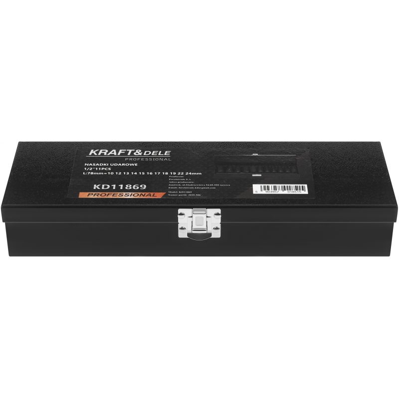Nasadki udarowe 1/2" 11 szt KD11869