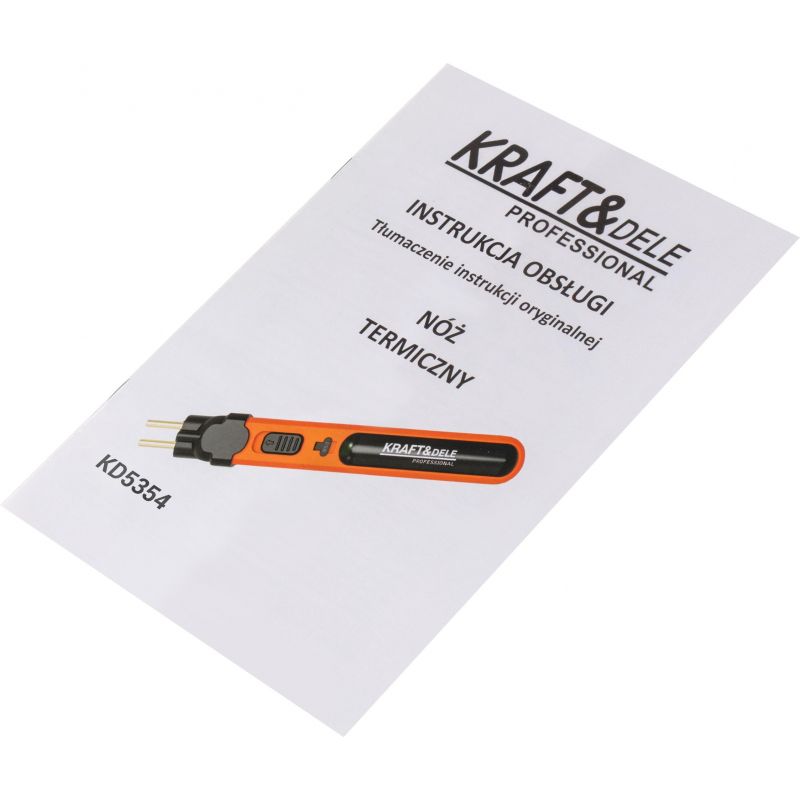 Bezprzewodowy nóż termiczny 3000mAh KD5354