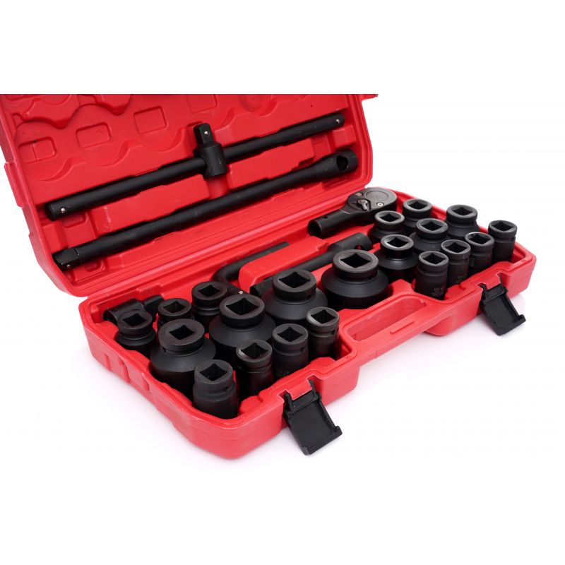 Nasadki udarowe 3/4" 6 kątne 26 szt. KD11758