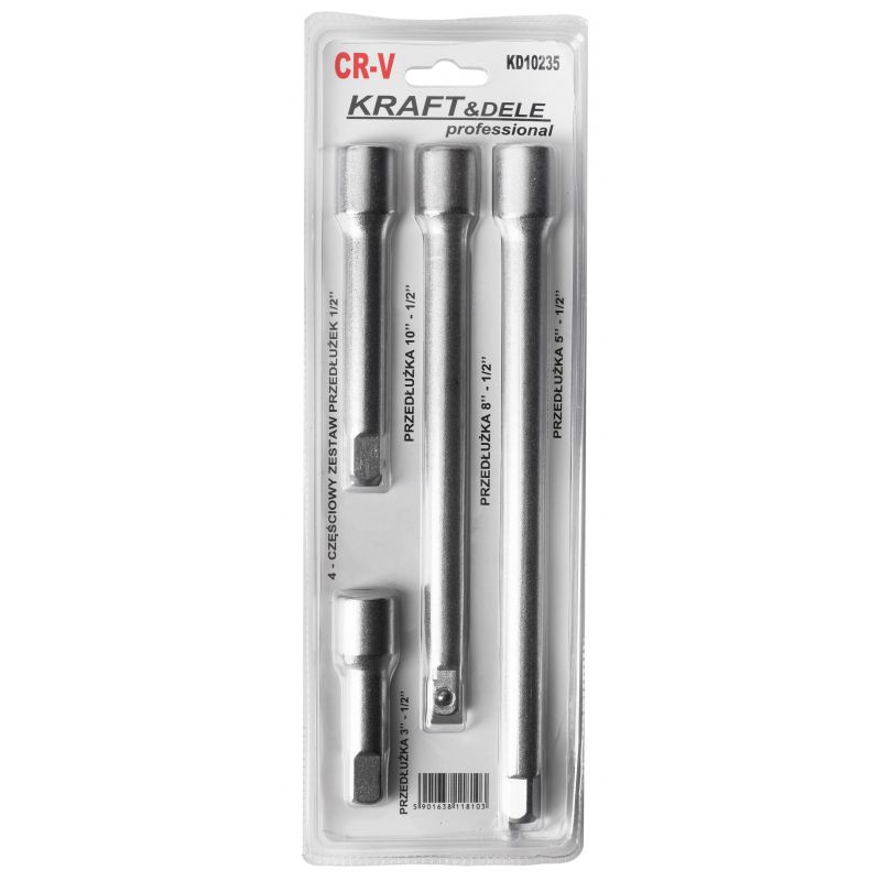 Przedłużki 4szt. 1/2" KD10235