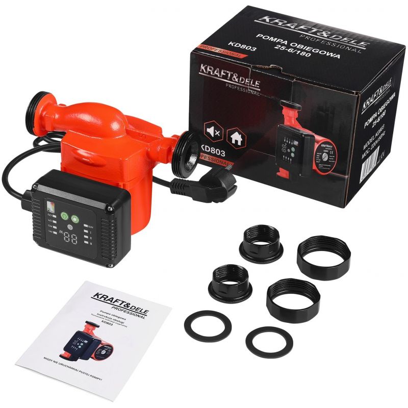 Pompa obiegowa z panelem 25-60/180 KD803
