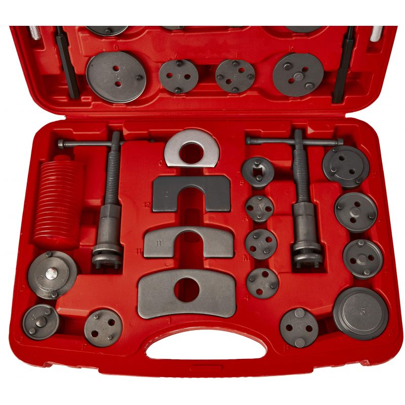 Zestaw do wyciskania tłoczków hamulcowych 22el. KD10784