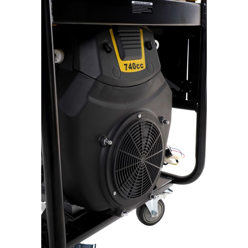 Trojfázový generátor s výkonom 13 / 15 kW, model KD196