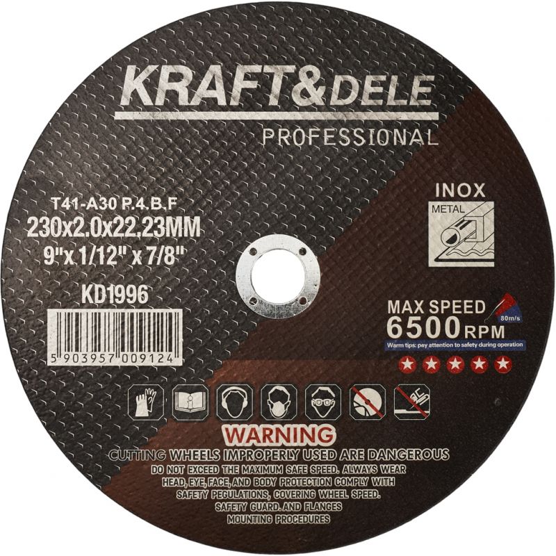 Tarcza do metalu 230x2,0x22,23 mm KD1996