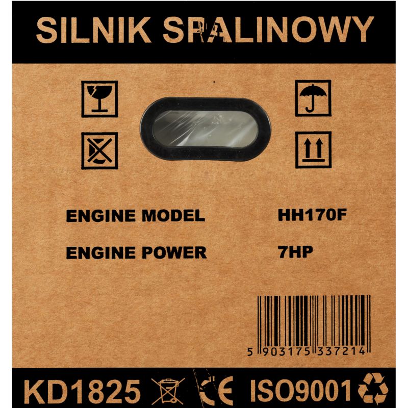 Silnik spalinowy 7HP wałek 20MM KD1825