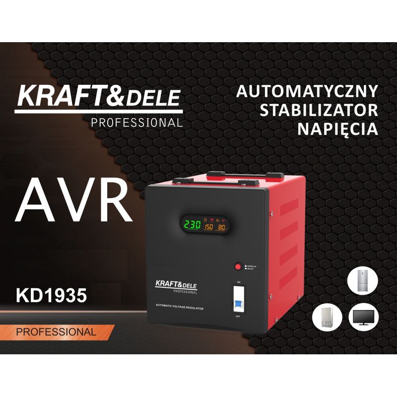 Stabilizator napięcia AVR 5000VA 230V KD1935