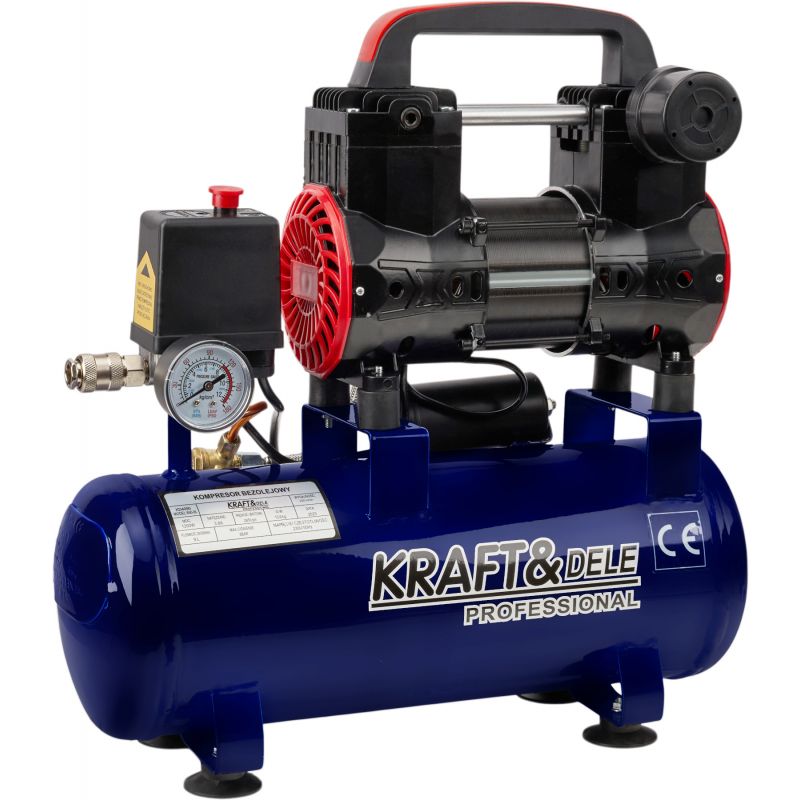 Kompresor bezolejowy 9L 230V 1200W KD4090
