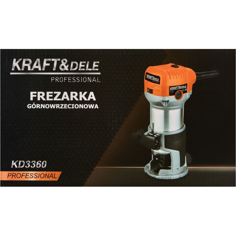 Frezarka górnowrzecionowa 2000W 6/8mm KD3360