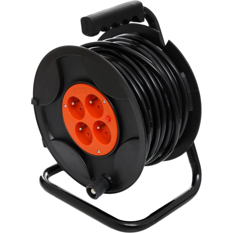 Przedłużacz ogrodowy bębnowy 25M / 3 x 2,5MM KD4017