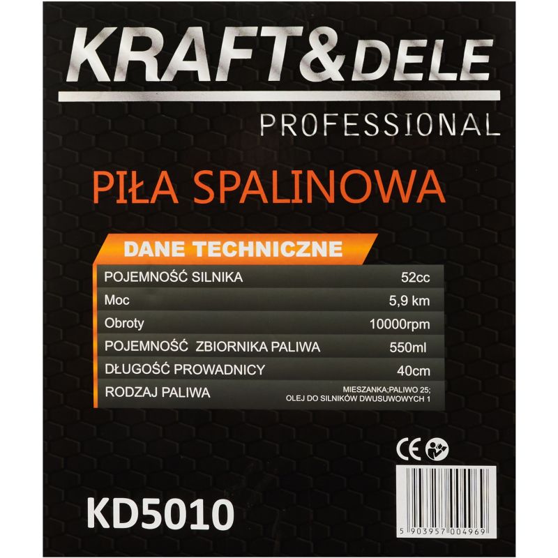 Piła spalinowa 5,9KM 40cm KD5010