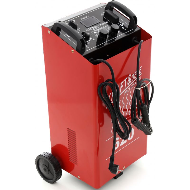 Prostownik z rozruchem LCD 480A 12/24V KD1916