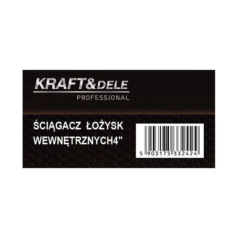 Ściągacz łożysk wewnętrznych 4'' KD10145