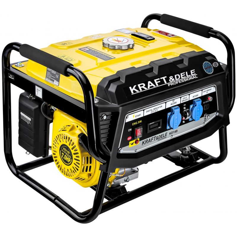 Generátorová súprava 3500W LCD voltmeter 12/230V KD149