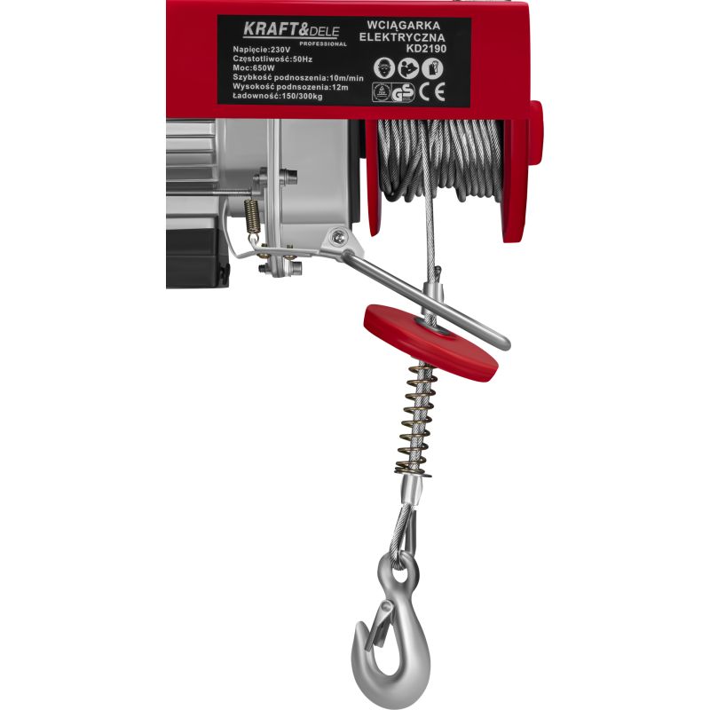 Wyciągarka elektryczna 230V 650W KD2190