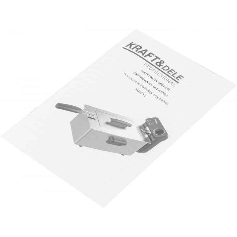 Frytkownica tradycyjna 3L KD4331