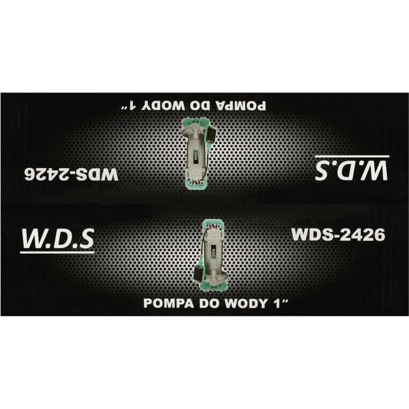 Pompa do wody 2200W 1" 15000l/h + PŁYWAK WDS2426