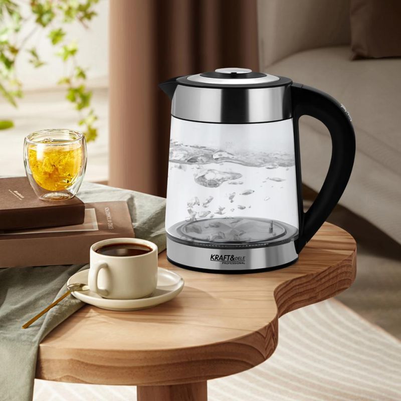 Elektrická kanvica, 2500 W, 2 l, s reguláciou teploty, model KD4119