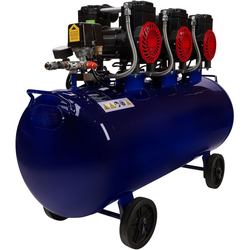 Kompresor bezolejowy 100L 6000W 660L/MIN niebieski KD4094