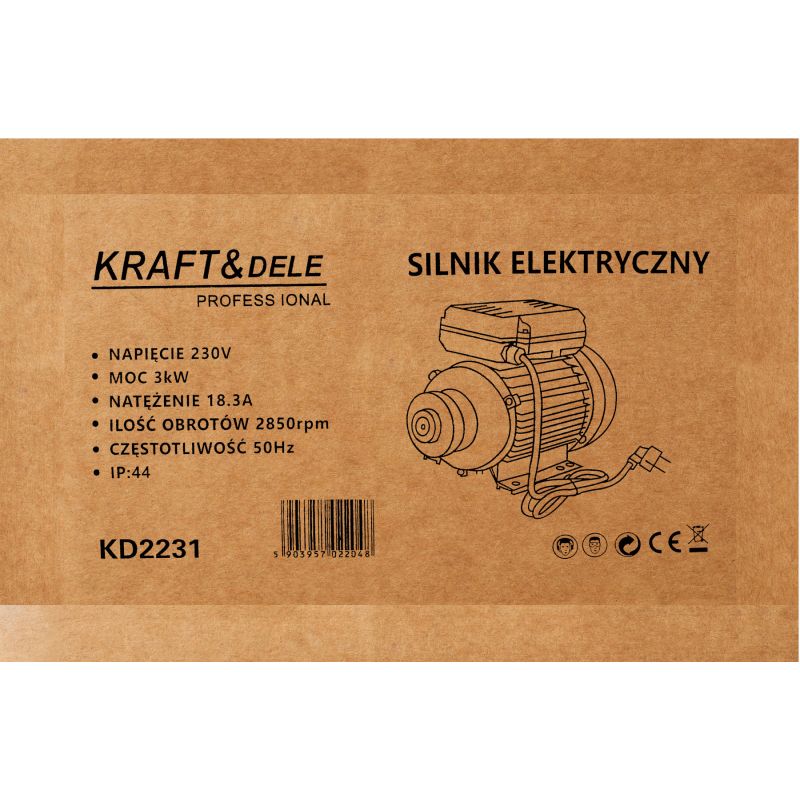 Silnik elektryczny 3kW KD2231