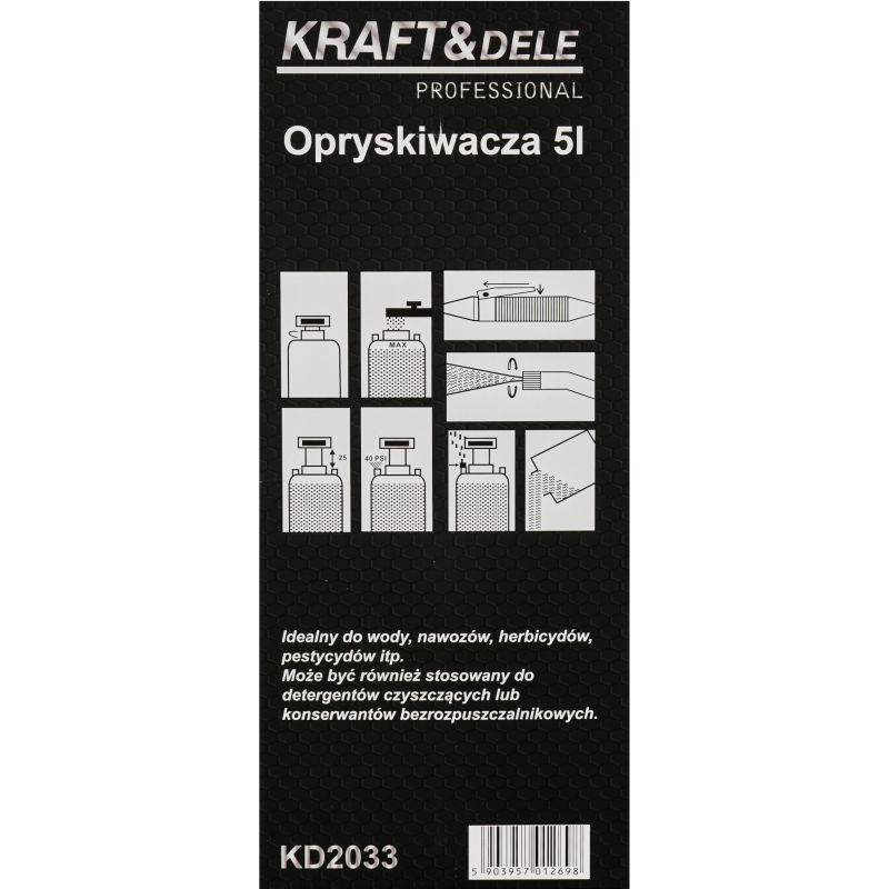 Opryskiwacz ciśnieniowy 5L KD2033
