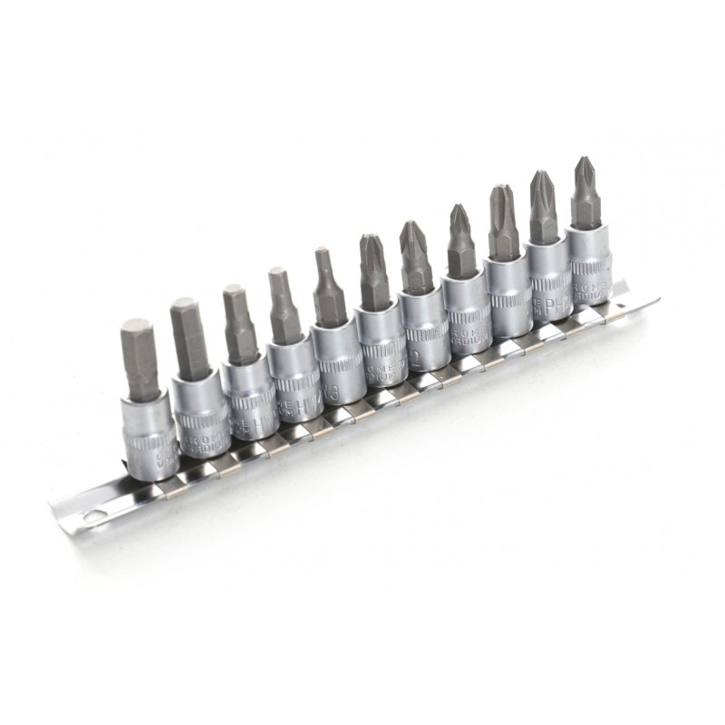 Zestaw Bitów 1/4" 11cz. KD10240