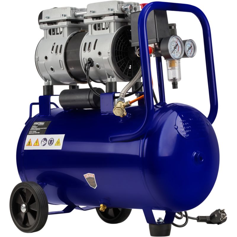 Kompresor bezolejowy 24L 1200W 220L/min KD4099