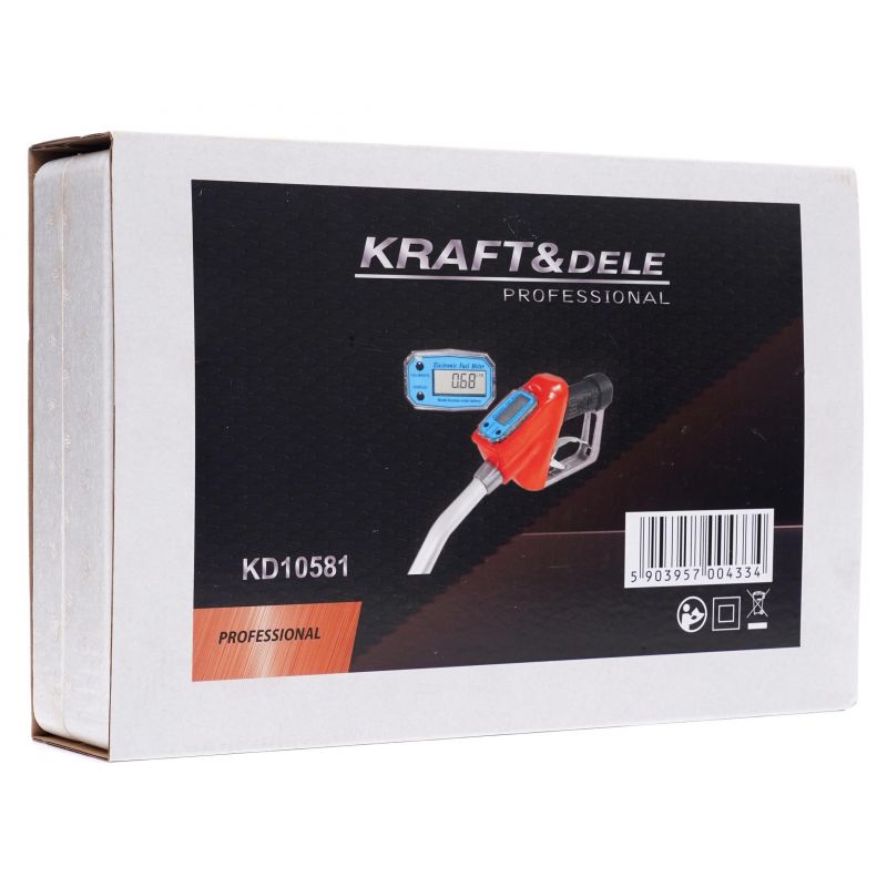 Pistolet/nalewak do paliwa LCD KD10581