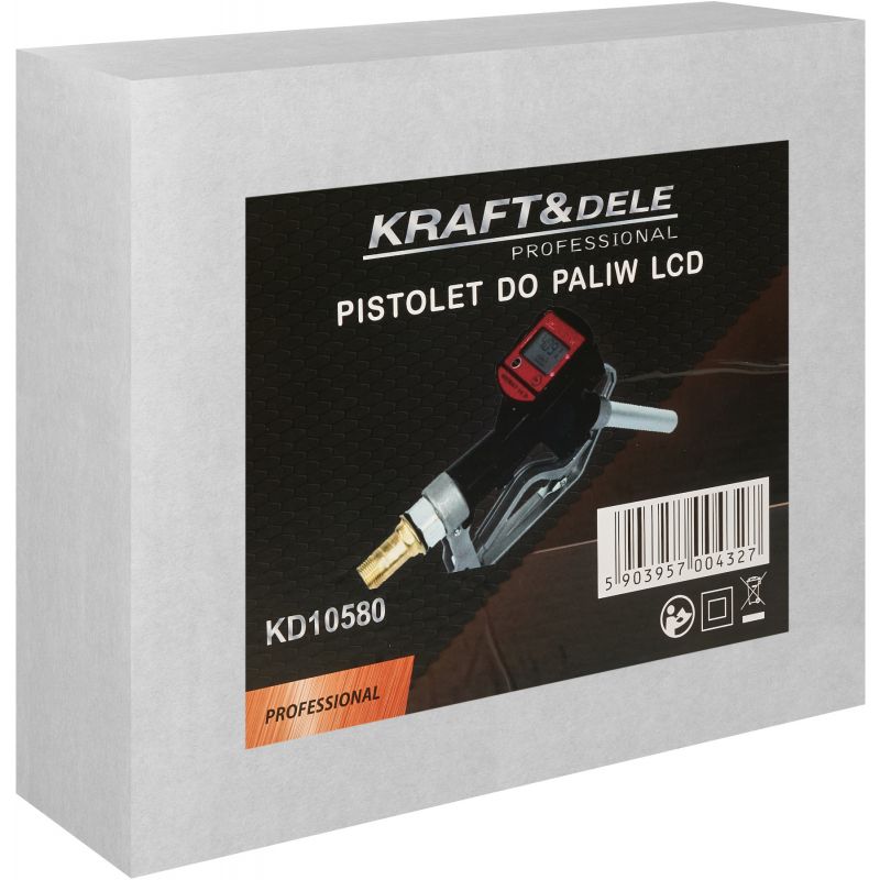Pistolet/nalewak do paliwa LCD KD10580