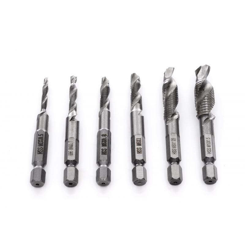 Wiertła gwintujące 6szt. KD980