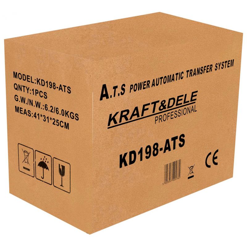 Jednofázový generátor DIESEL 14/15,5 kW KD198