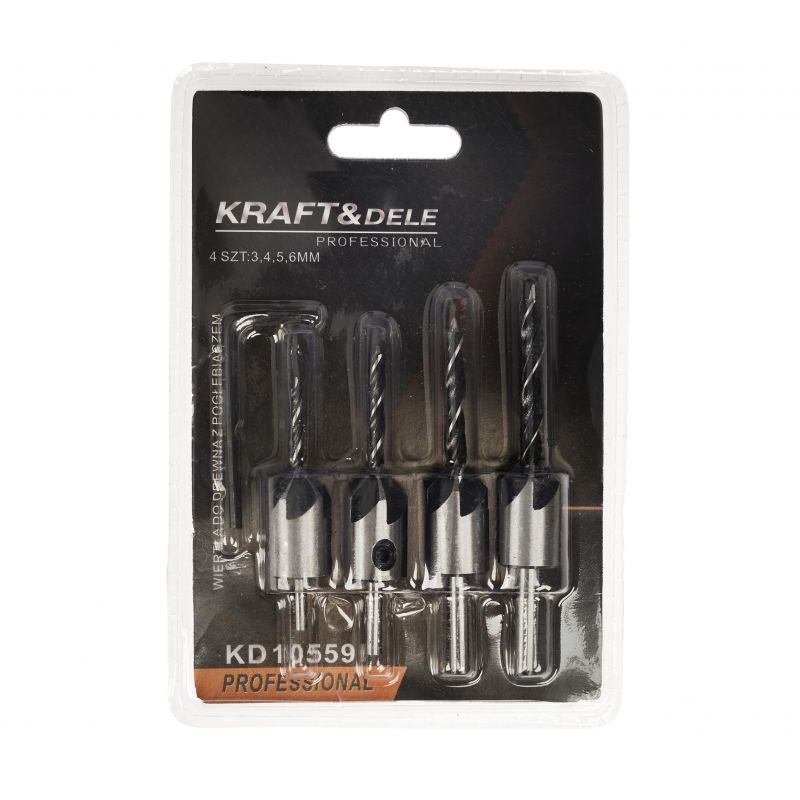 Wiertła do drewna z pogłębiaczem regulowane KD10559