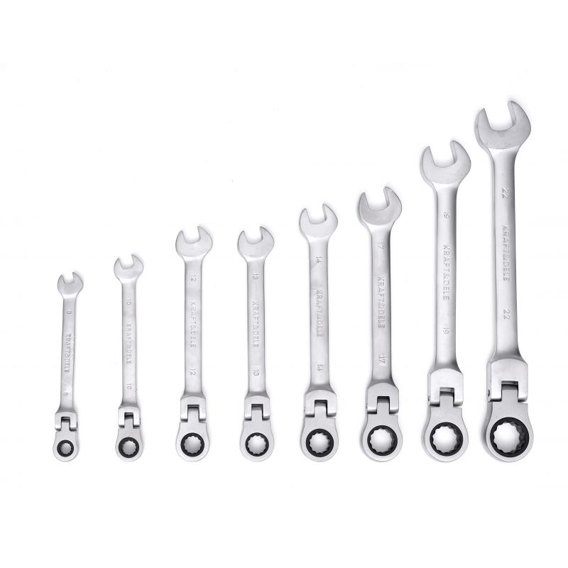 Klucze płasko-oczkowe 8-19mm 12el. KD11304