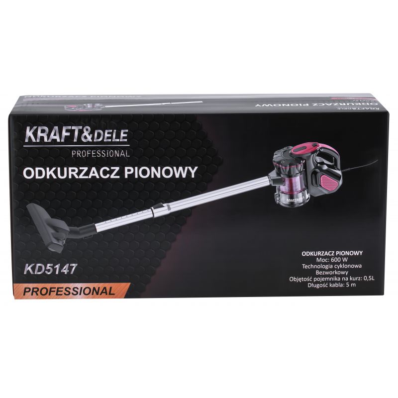 Vertikálny vysávač 600W 0,5L KD5147