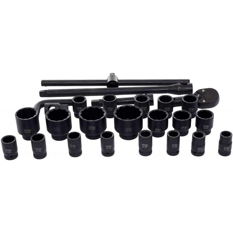 Nasadki udarowe 3/4" 12 - kątne 26 szt. KD11759