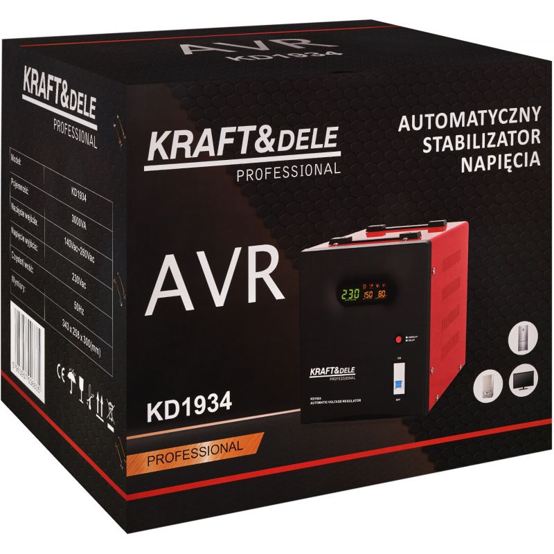 Stabilizator napięcia AVR 3000VA 230V KD1934
