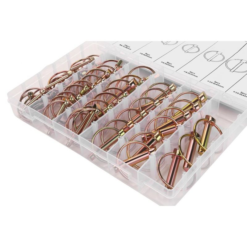 Zawleczki sprężynowe zatrzaskowe 50EL. KD11799