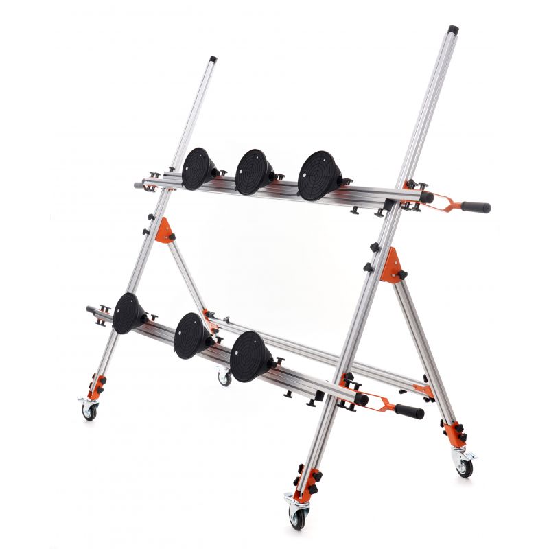 Zestaw do przenoszenia płytek / szyb dużego formatu 160 - 360 cm KD10735