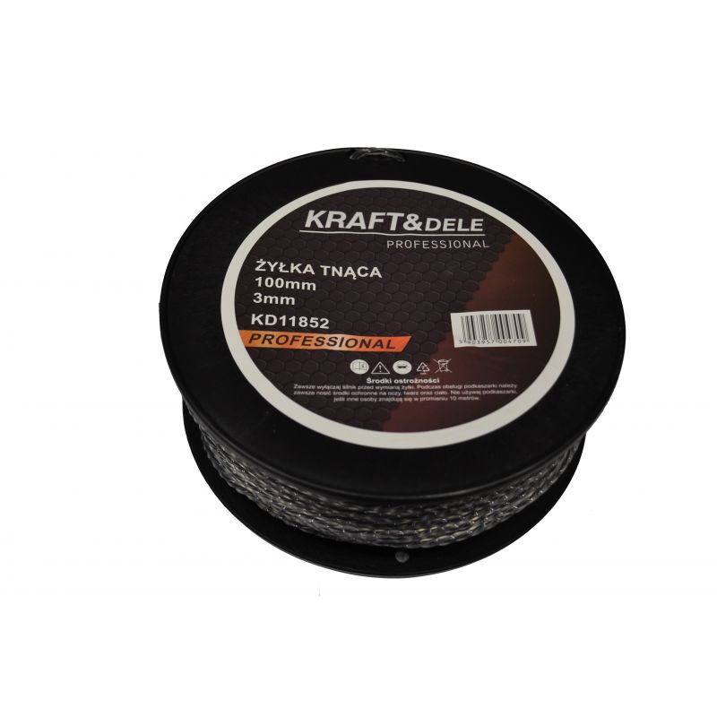 Żyłka tnąca 100m 3mm² KD11852