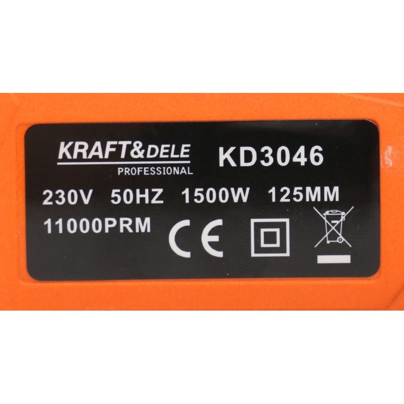 Szlifierka kątowa 1500W KD3046