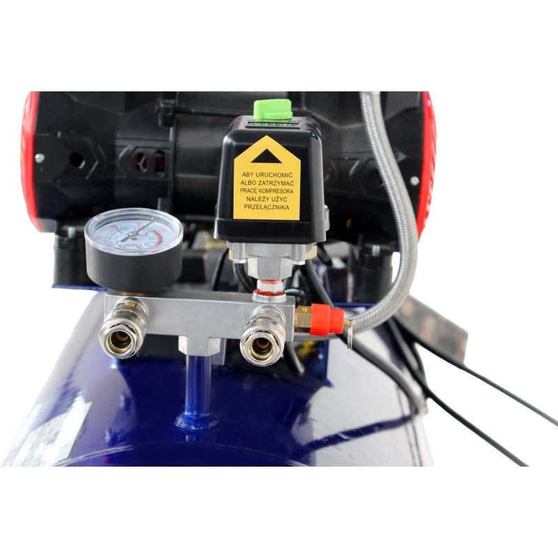 Kompresor bezolejowy 100L 6000W 660L/MIN niebieski KD4094