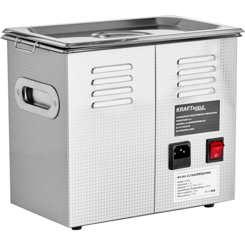 Myjka ultradźwiękowa 6,5L KD449