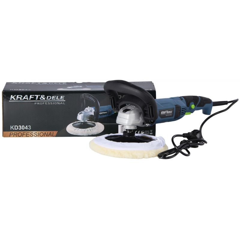 Polerka elektryczna 180mm 2600W 500-3800rpm KD3043